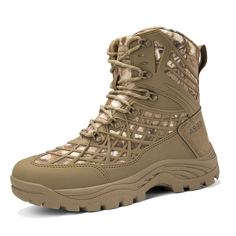 Herren Multifunktionale Camo-Trekkingstiefel EB
