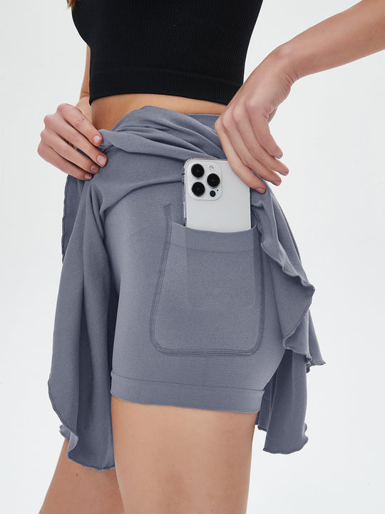 Damen Sport Shorts mit praktischen Taschen EB