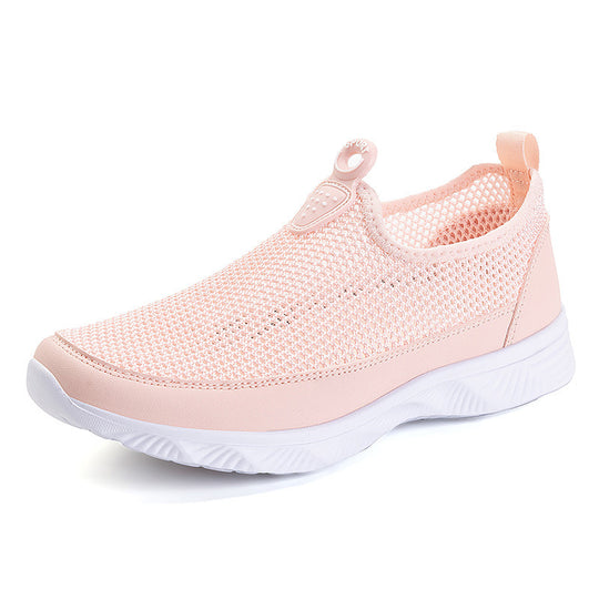 Damen Sportliche und atmungsaktive Slip-On Sneakers EB