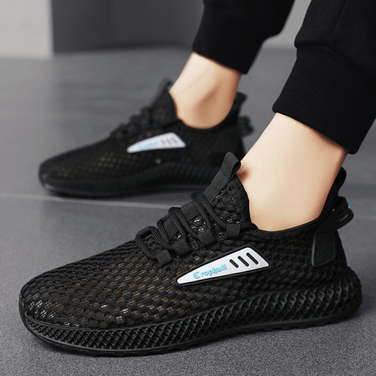 Damen Atmungsaktive Sport Sneakers mit innovativem Mesh-Obermaterial und dämpfender Sohle EB