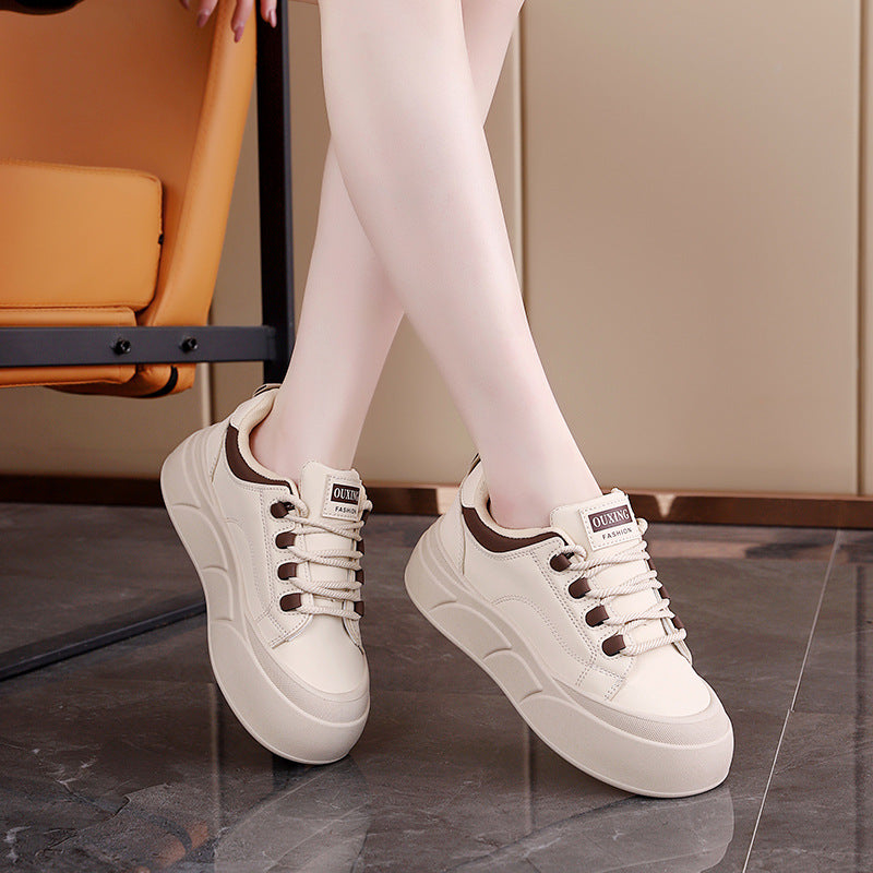 Damen Chunky Sneaker mit hohem Plateau von EB