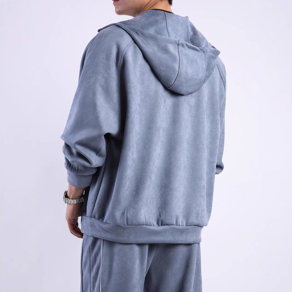 Damen Fleece-Hoodie mit praktischer Reißverschlussfront und komfortablem Schnitt EB