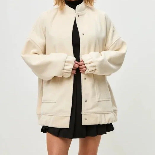Damen oversize Sweatjacke EB
