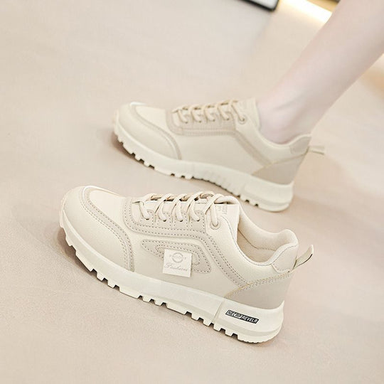 Damen sportliche Sneakers mit rutschfester Sohle und gepolstertem Innenleben EB