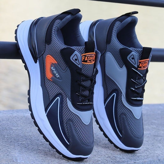 Damen Sportliche Sneakers mit atmungsaktivem Obermaterial und rutschfester Sohle EB