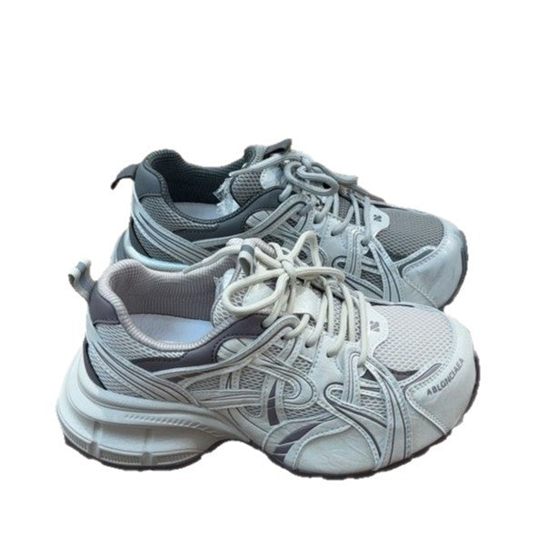 Damen sportliche Laufschuhe mit atmungsaktiver Oberflächenstruktur EB
