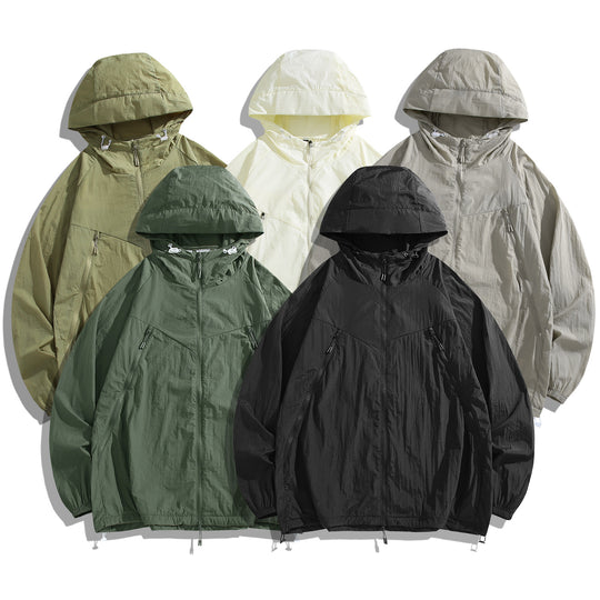 Herren leichte Sonnenjacke mit UV-Schutz R&B