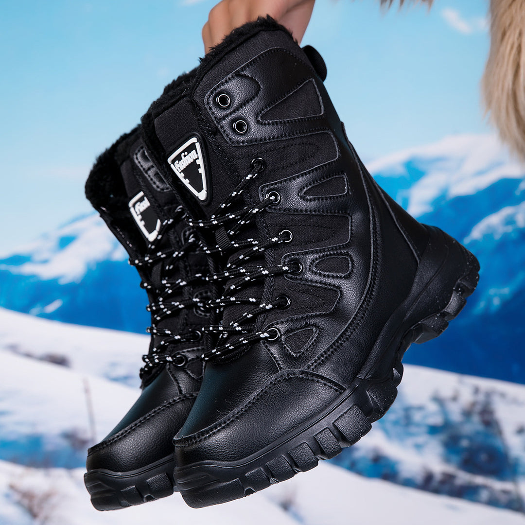 Damen Winterboots mit isolierendem Futter und rutschfester Laufsohle EB