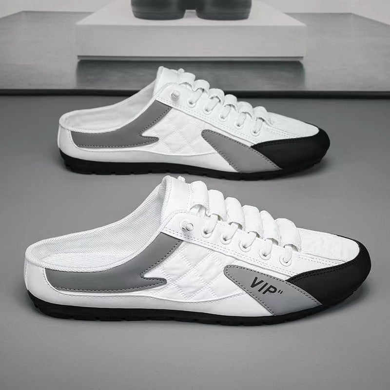 Damen Freizeit Sneakers mit seitlichem Elastikeinsatz EB
