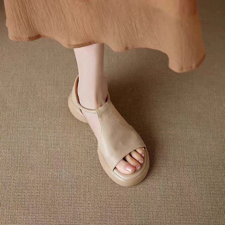 Damen modische Sandalen mit ergonomischem Fußbett und rutschfester Sohle EB