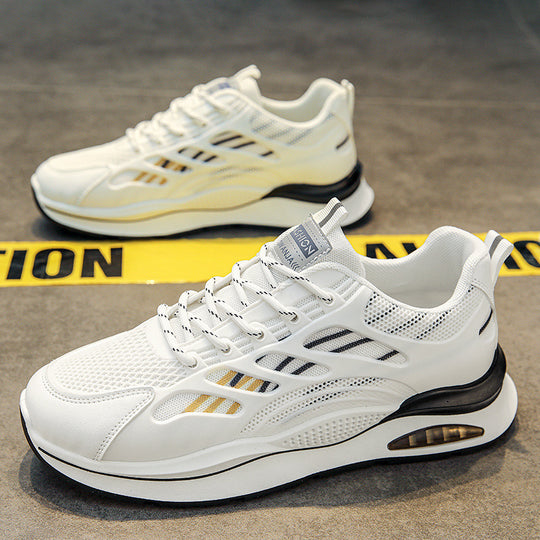Damen Sportliche Atmungsaktive Sneakers mit dämpfender Sohle und modernem Design EB
