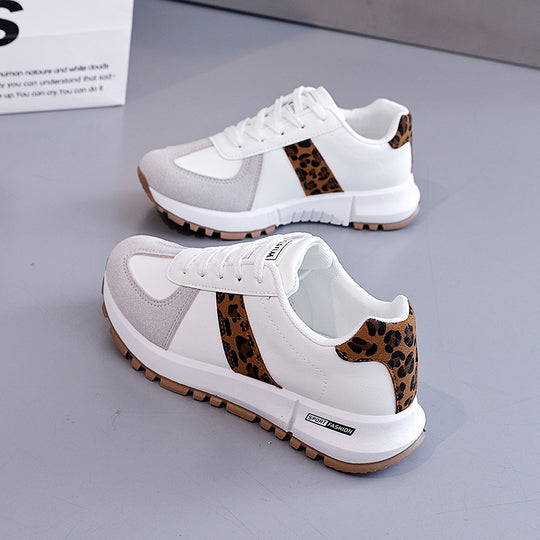 Damen Sportliche Sneakers mit trendigem Tiermuster EB