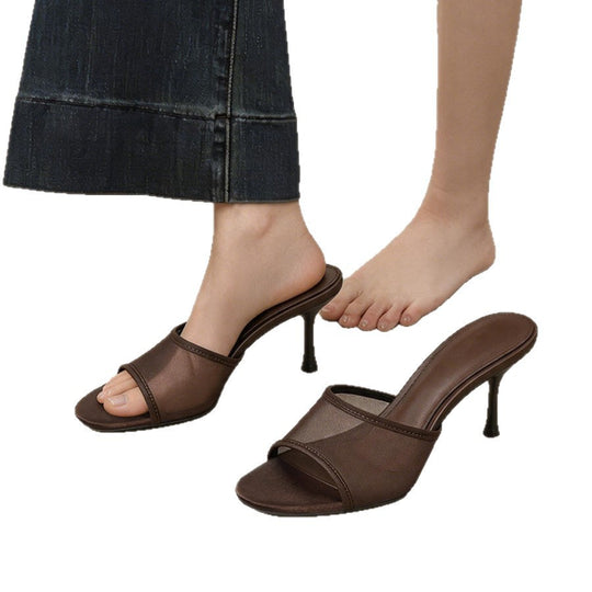 Damen Stilvolle und bequeme Slingback Sandaletten EB