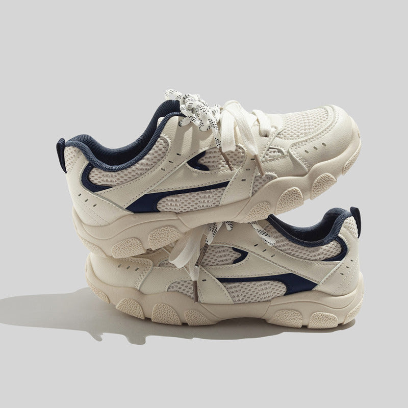 Damen Sportliche Sneakers mit ergonomischem Dämpfungssystem und atmungsaktiver Mesh-Oberfläche EB