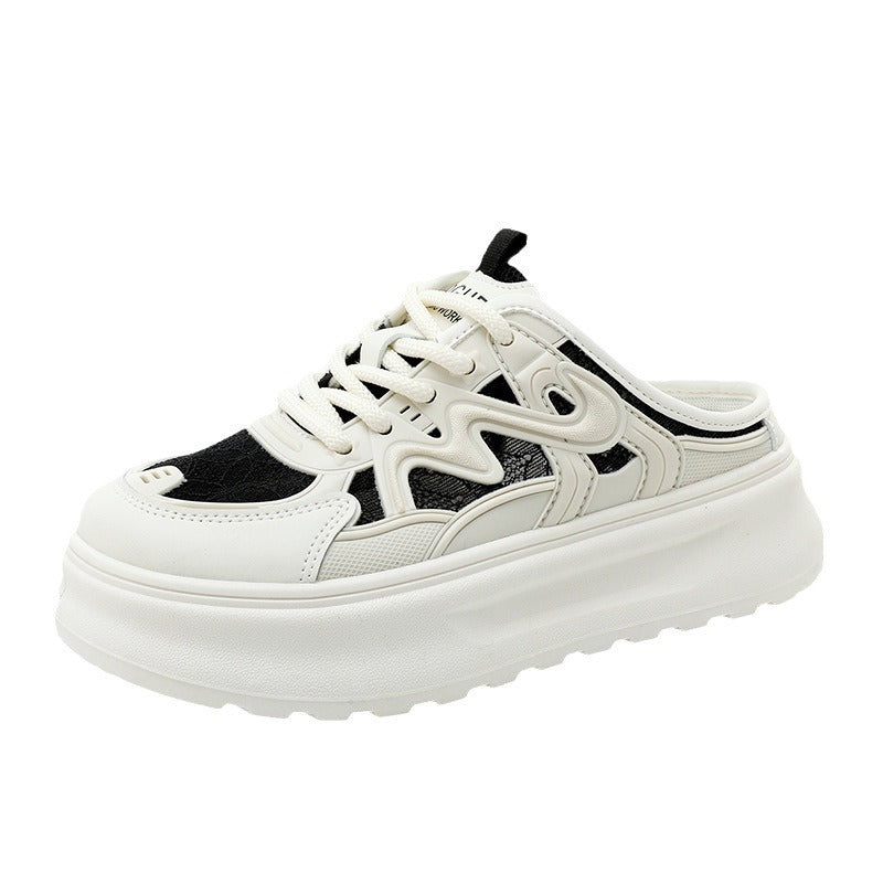 Damen Stylish Slip-On Sneakers mit ergonomischer Sohle und atmungsaktiven Einsätzen EB