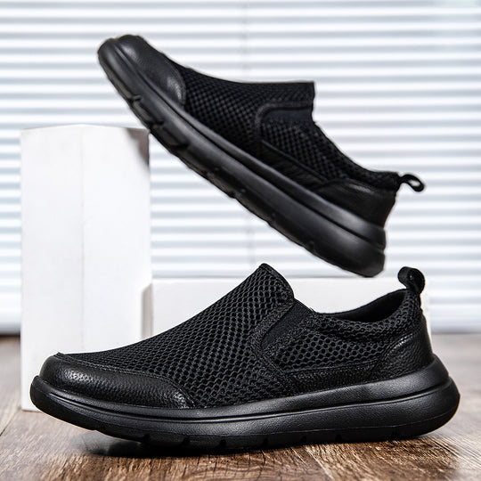 Damen Bequeme und atmungsaktive Slip-On Sneakers mit flexiblem Design EB