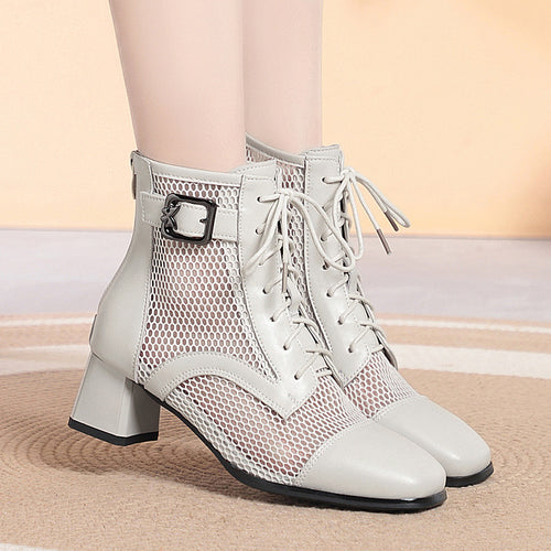 Damen Elegante und atmungsaktive Stiefeletten EB