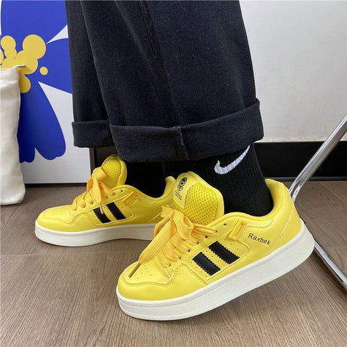 Damen modische Sneakers mit atmungsaktiven Mesh-Einsätzen und rutschfester Sohle EB
