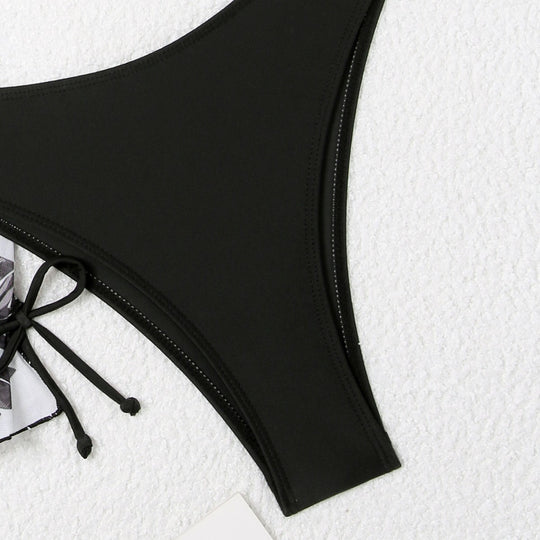 Damen Triangel-Bikini mit elegantem Wickelrock EB