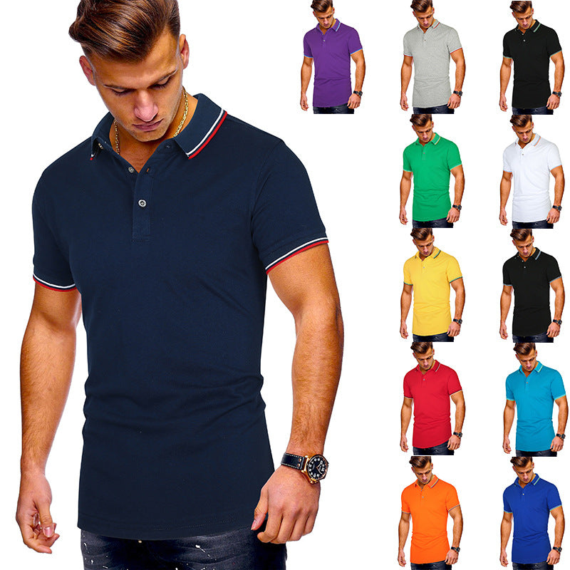 Herren Poloshirt mit modernen Akzenten EB