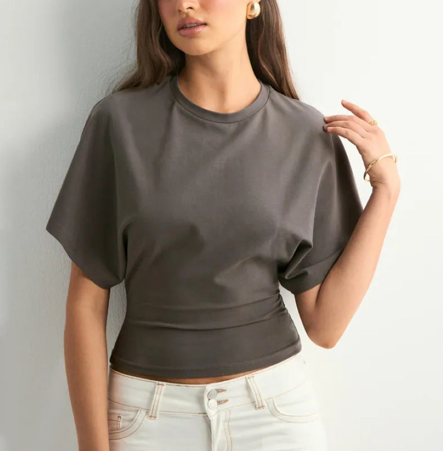 Damen Bequemes Oversized T-Shirt mit modernem Schnitt EB