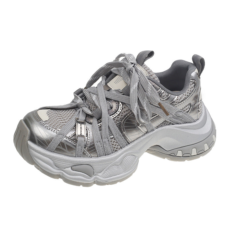 Damen Sportliche Sneaker mit atmungsaktivem Obermaterial und dämpfender Sohle EB