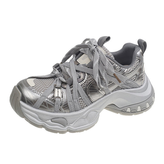 Damen Sportliche Sneaker mit atmungsaktivem Obermaterial und dämpfender Sohle EB
