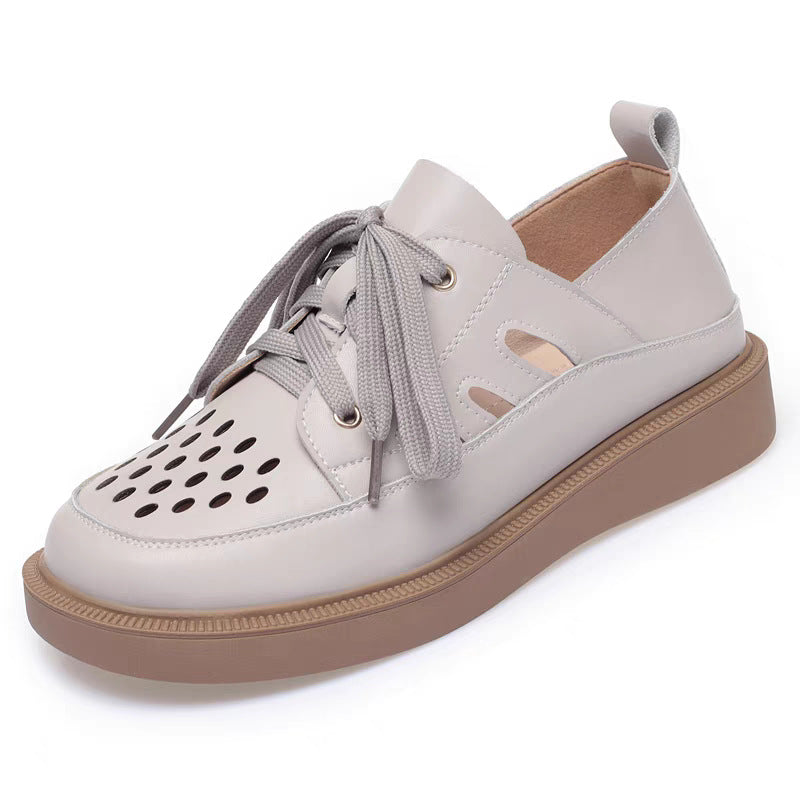 Damen Sportliche Sneaker mit atmungsaktivem Obermaterial und modischen Cut-Outs EB