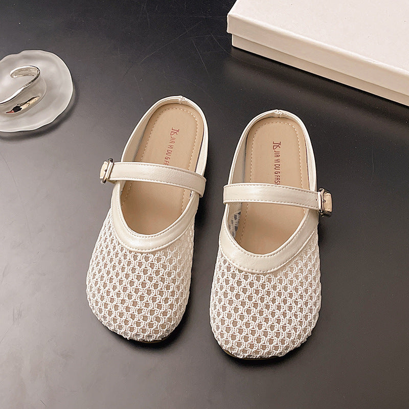 Damen Bequeme und elegante Ballerinas mit verstellbarem Riemen EB