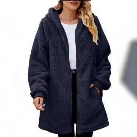 Damen Kuschelige Fleecejacke EB