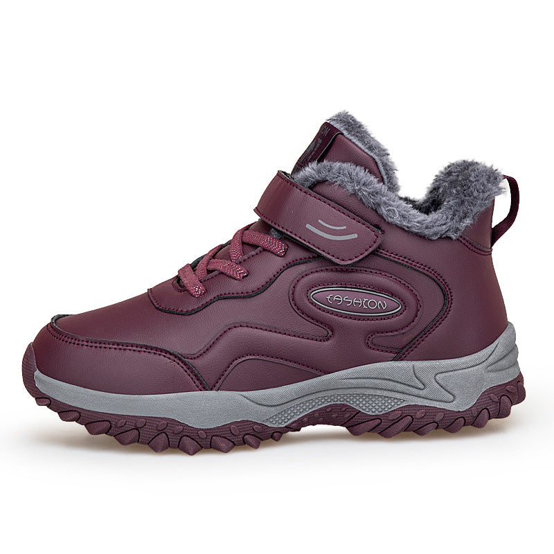 Damen Winterfestige Wanderschuhe mit isolierendem Futter und rutschfester Sohle EB
