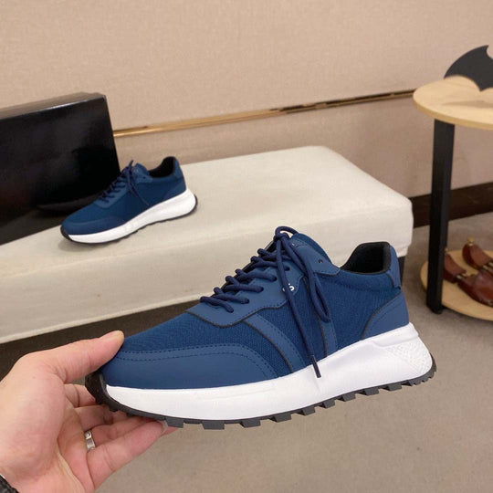 Damen Sportliche Sneakers mit dämpfender Sohle und atmungsaktiver Mesh-Oberfläche EB