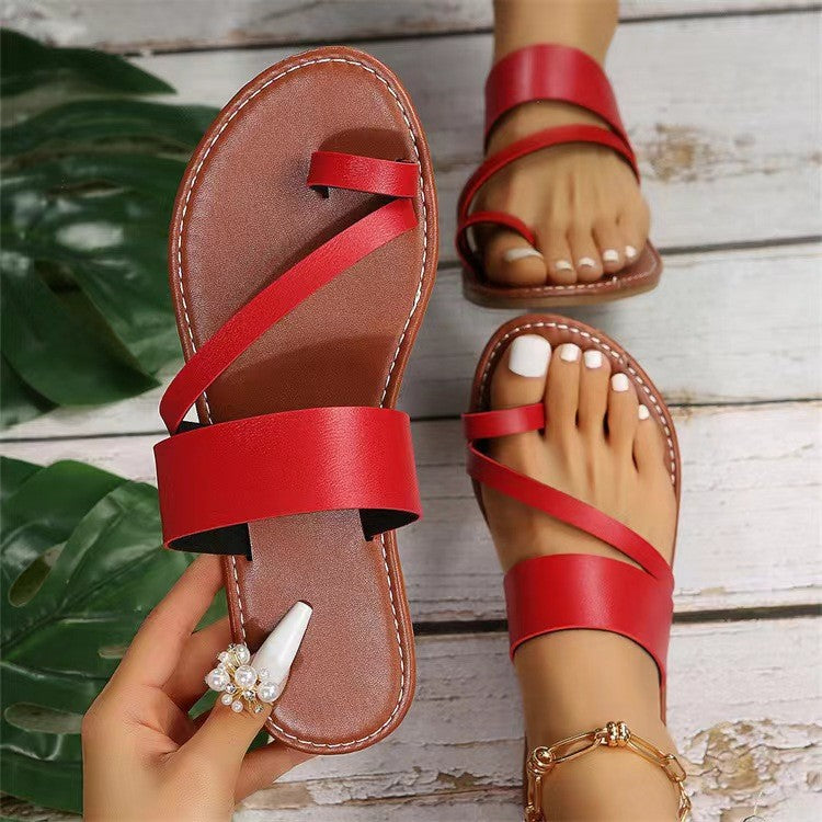 Damen Modische Riemensandalen EB