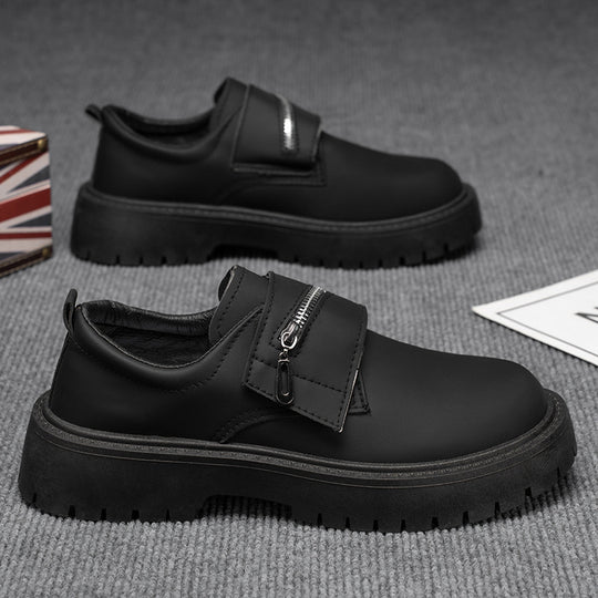 Damen Modische Schnürschuhe mit praktischer Zip-Verschluss und rutschfester Sohle EB