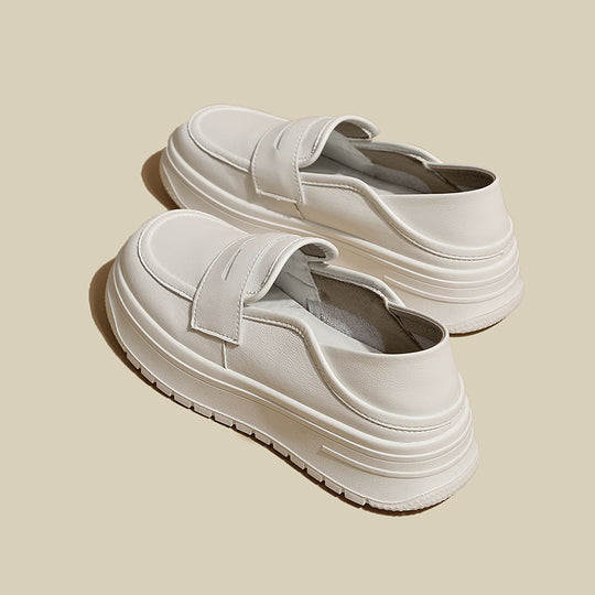 Damen Komfortable Loafers mit modischem Klettverschluss EB