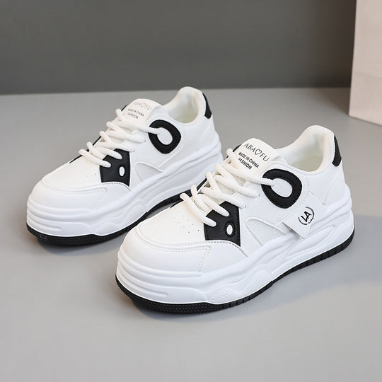 Damen Sportliche Chunky Sneakers mit ergonomischer Dämpfung und atmungsaktiver Obermaterialstruktur EB