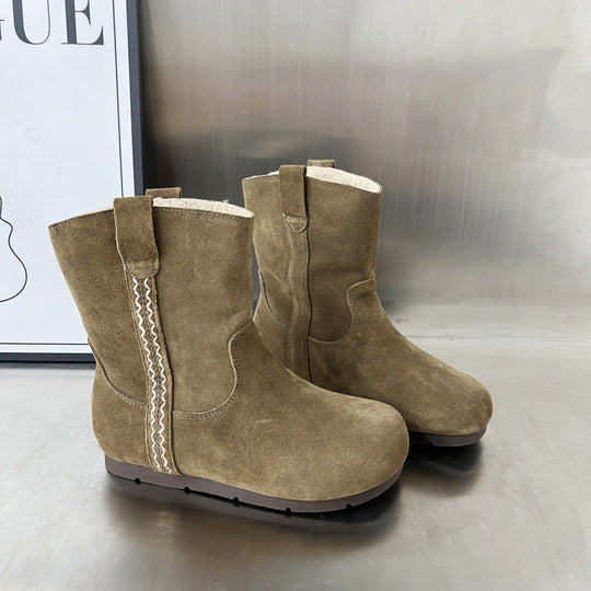 Damen Kuschelige Winterstiefel mit hohem Komfort und weichem Innenfutter EB