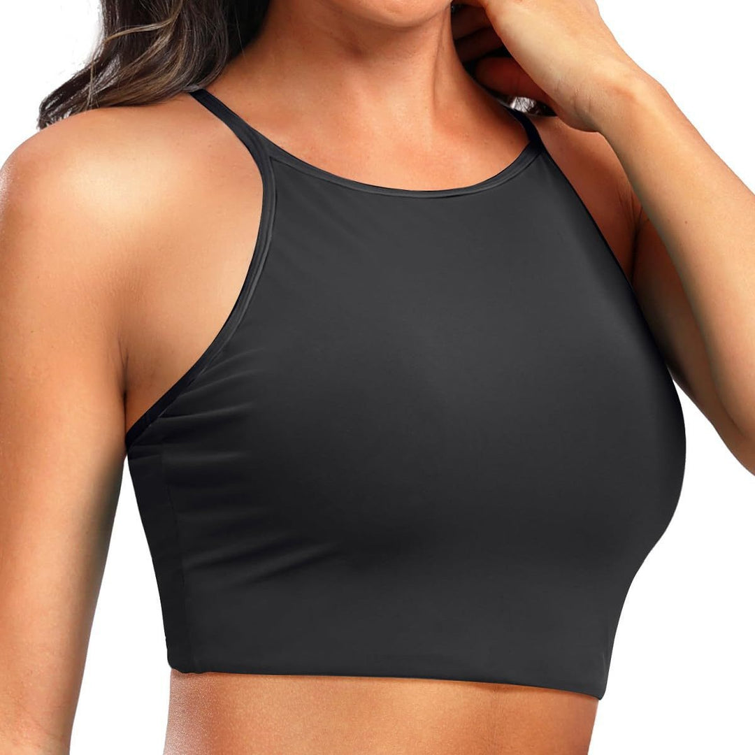 Damen Sportliches Crop-Top EB