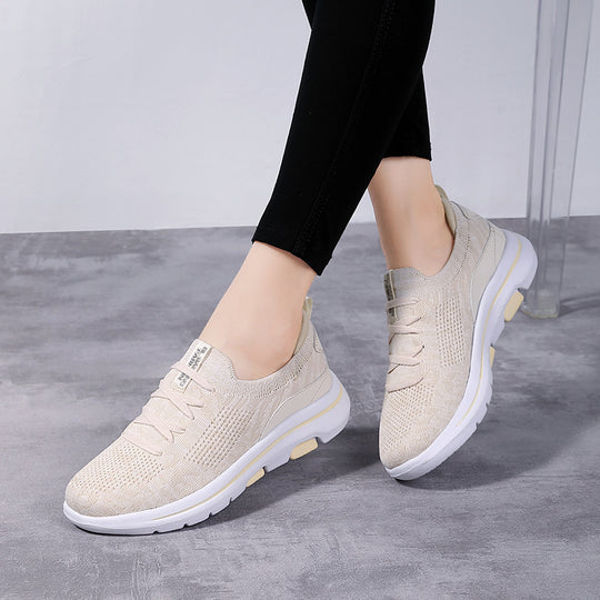 Damen Atmungsaktive Freizeit-Sneaker mit elastischer Sohle EB