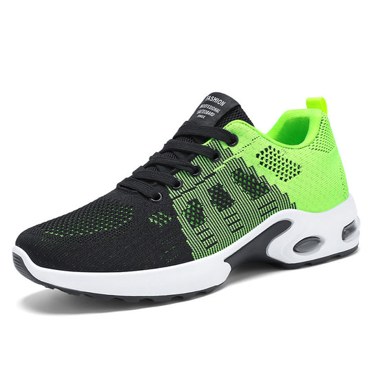 Damen Sportliche Air-Technology Sneakers mit atmungsaktivem Obermaterial und dämpfender Sohle EB