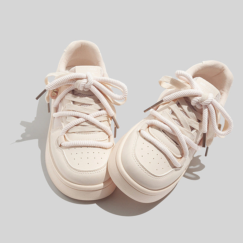 Damen Sneakers mit atmungsaktiven Mesh-Einsätzen und dekorativen Details EB