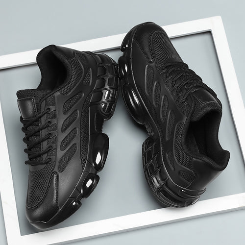 Damen Sportliche Leichtgewicht Sneakers mit atmungsaktiver Mesh-Oberfläche EB