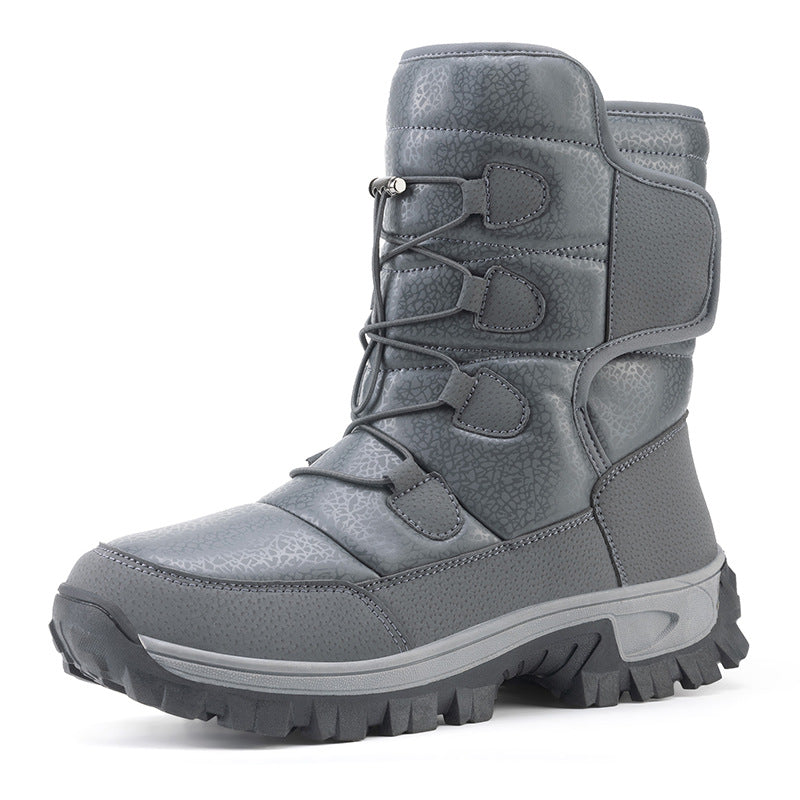 Herren Winterstiefel mit isolierender Fütterung und rutschfester Sohle EB
