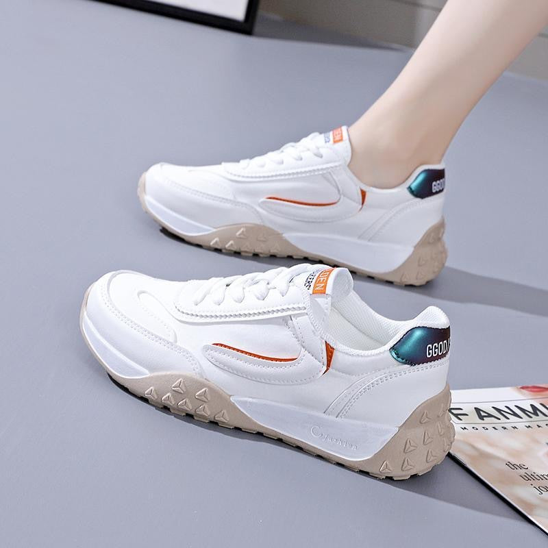 Damen sportliche Sneakers mit rutschfester Sohle und atmungsaktivem Obermaterial EB