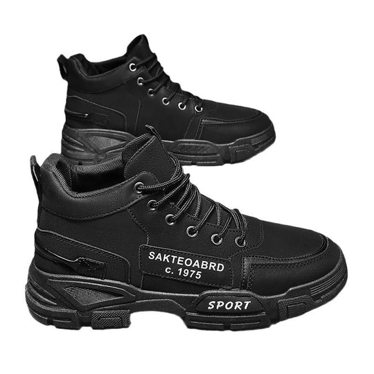 Damen High-Top Sport Sneakers mit rutschfester Profilsohle und atmungsaktivem Obermaterial EB