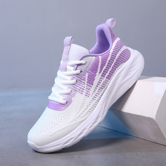 Damen Sportliche Freizeitschuhe mit atmungsaktiver Oberflächenstruktur und weicher Dämpfung EB