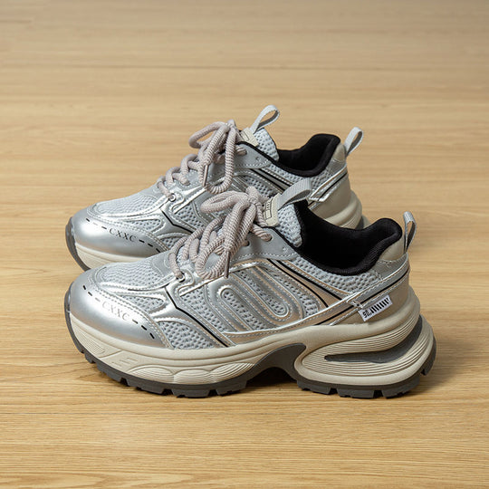Damen sportliche Sneakers mit exklusivem Dämpfungssystem und atmungsaktiver Masse EB