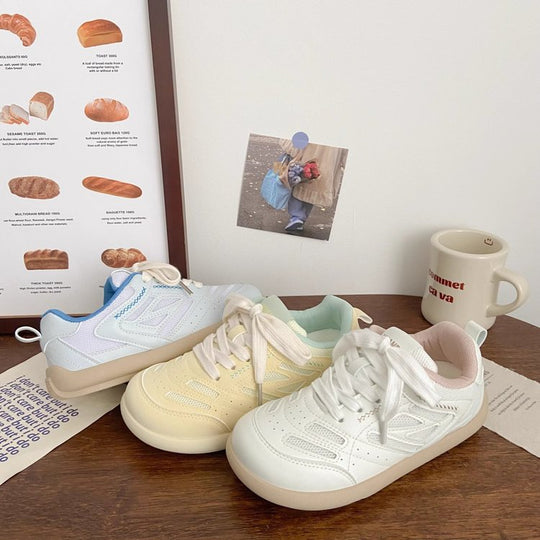 Damen Sportliche Sneakers mit atmungsaktiven Mesh-Einsätzen und bequemer Dämpfung EB