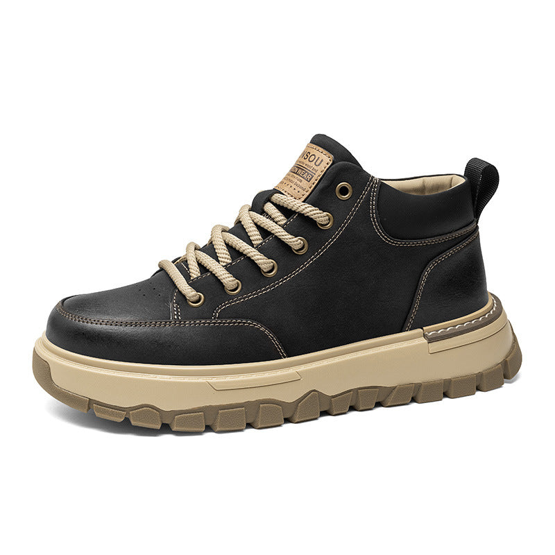 Damen Robuste High-Top Sneakers mit rutschfester Sohle und atmungsaktivem Obermaterial EB