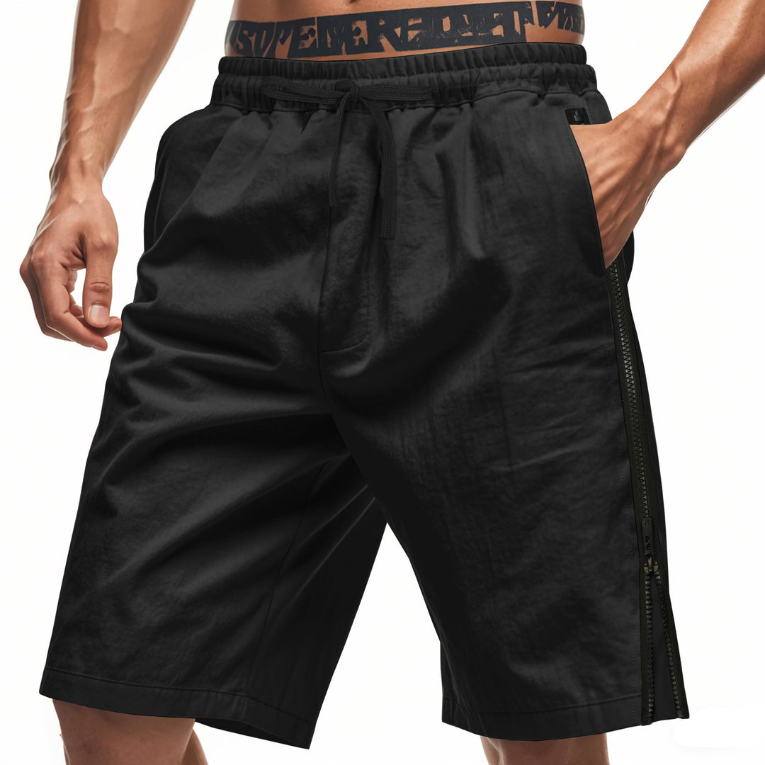 Herren sportliche Shorts mit atmungsaktiven Seiteneinsätzen EB
